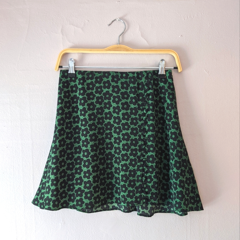 Flowy Floral Skirt
